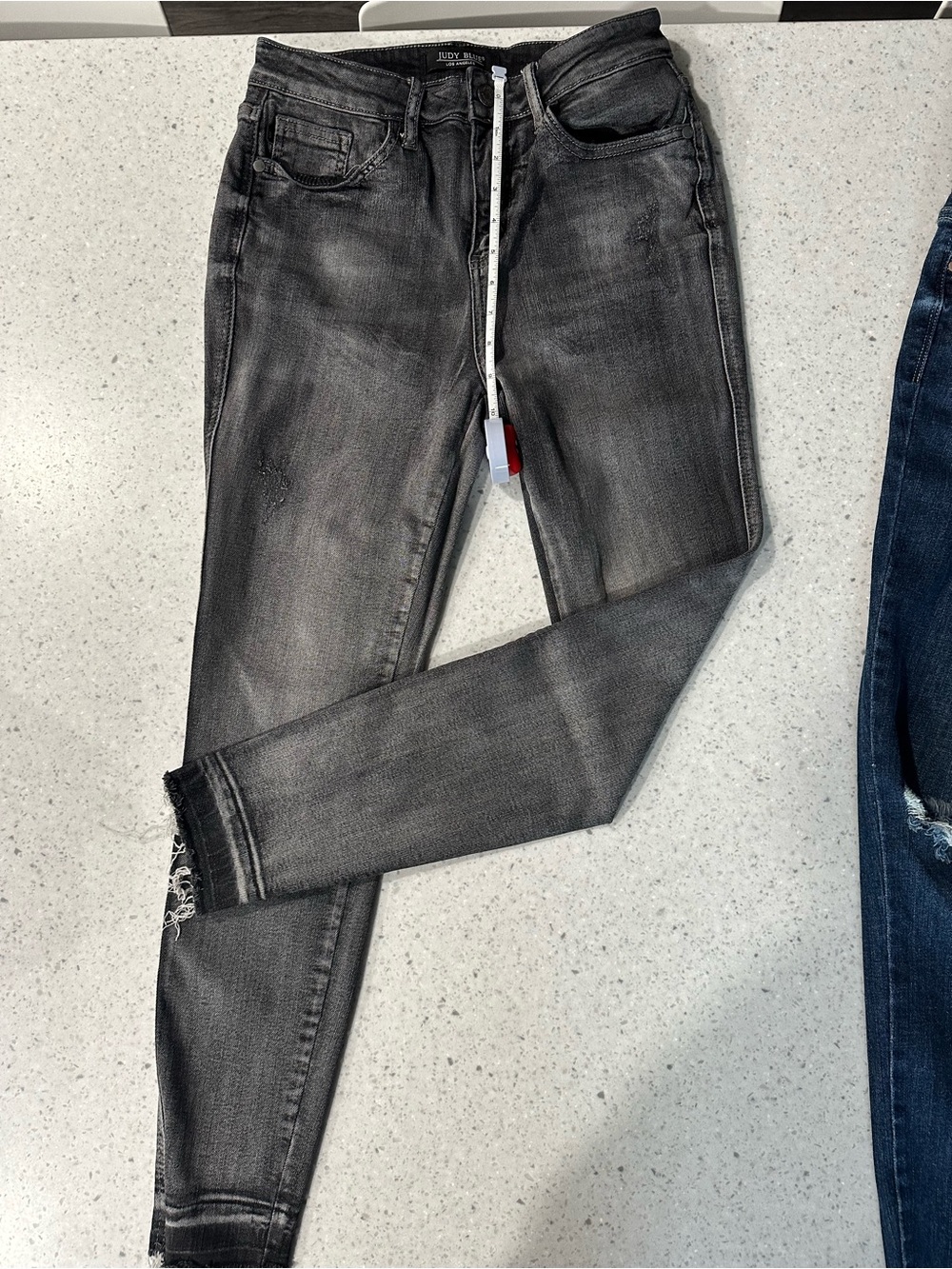 Judy Blue Women's Charcoal Washed Skinny Jeans